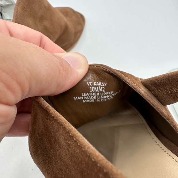VINCE CAMUTO Brown Suede ‘Kailsy’ Sandal NWOT | Size 10 - Picture 10 of 12